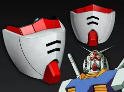 COVID-19 Mask Cap, Gundam RX-78 Edition