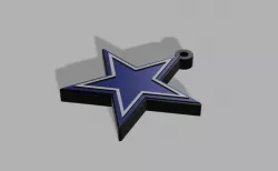 Cowboys Keychain