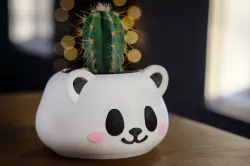 Cute Panda Planter