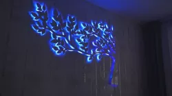 Decorative panel with backlight