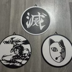 Demon Slayer / Kimetsu No Yaiba Wall Decoration