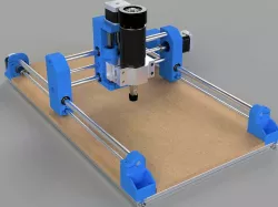 DIY Dremel CNC design and parts