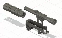 DL-44 Mod kit for Mauser C96