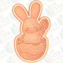Easter bunnie cookie cutter *