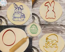 Easter (set) cookie cutter