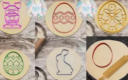Easter (set) cookie cutter
