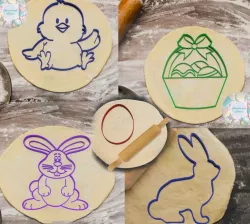 Easter (set) cookie cutter