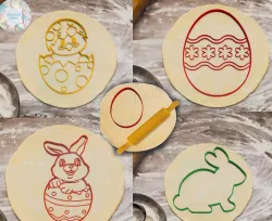 Easter (set) cookie cutter