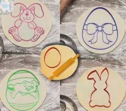 Easter (set) cookie cutter
