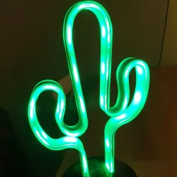 Eco Cactus Lamp (Neon-like)