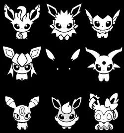 Eeveelutions Cookie Pack