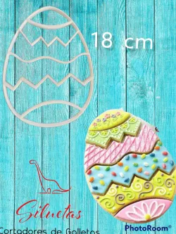 Egg Cracker Cookie Puzzle Cutter