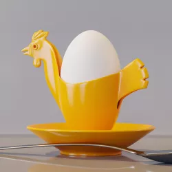 Egg Cup Hen Design