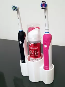 Electric Tooth brush & Tooth paste Holder