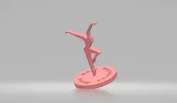Fire Dancer Statue