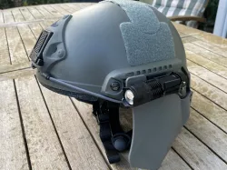 Flashligh mount for Emerson helmet with ARC Rail