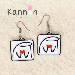 Flork In Love Earrings