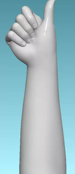 Flower Holding Hand Vase