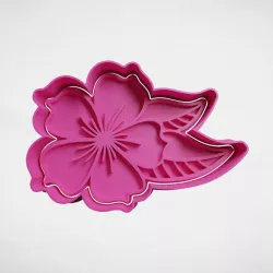 flower with leaves