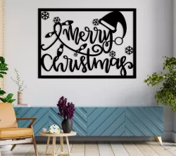 FREE : CHRISTMAS : WALL ART : STL AND SVG