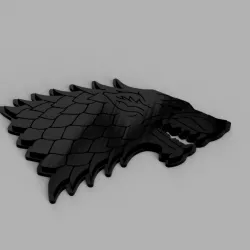 Game Of Thrones Direwolf Wall Decor