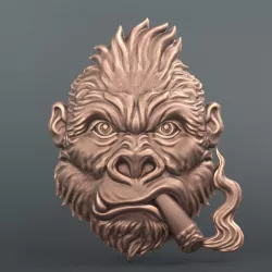 Gorilla relief