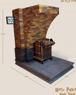 book nook Diagon Alley Harry Potter by Lennart, Download free STL model