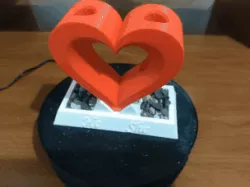 Heart Toothbrush Holder - He & She