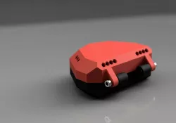 Heavy duty bulletproof low-poly stealth dental box