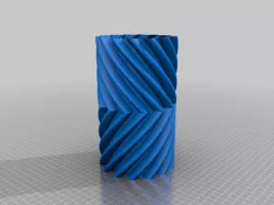 Helical Gear Vase