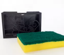 HOMER AND BART SIMPSON SPONGE HOLDER
