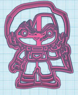 Horror movies cutter set
