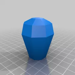 ikea diamond shape nob