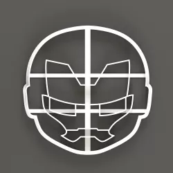 IRON-MAN COOKIE CUTTER