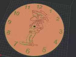 Joe Dalton Clock