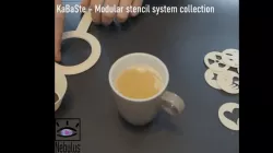KaBaSte – Cappuccino, bakery and more - Modular stencil system collection