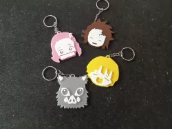 keychains / keychain , kimetsu no yaiba