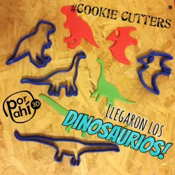 kit dinosaur cutters, cookie cutters dinosaurs