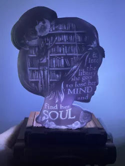 Librarian lamp