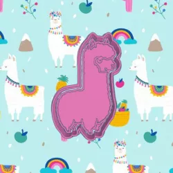 LLAMA,ALPACA COOKIE CUTTER