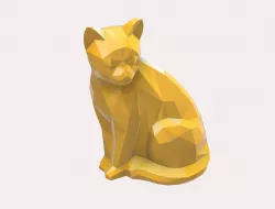 LOW POLY CAT