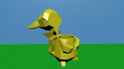 Low Poly Pikachu Stein (Pikastein)