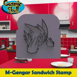 Mega-Gengar Sandwich Stamp