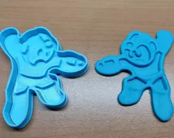 MEGA MAN COOKIE CUTTER
