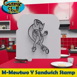 Mega-Mewtwo Y Sandwich Stamp
