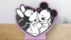 Mickey and Minnie night light