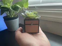 Minecraft Chest Planter
