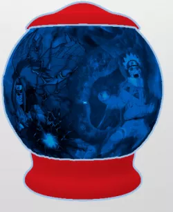 Naruto Litho Lamp