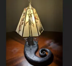 Nightmare before Christmas inspired lamp