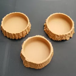 Oak Tree Texture Coaster - Free Model